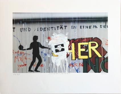 Le mur de Berlin / Jeu de mains n° EA 6/25